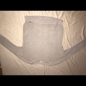 Beige/cream Crewneck sweater from Hollister